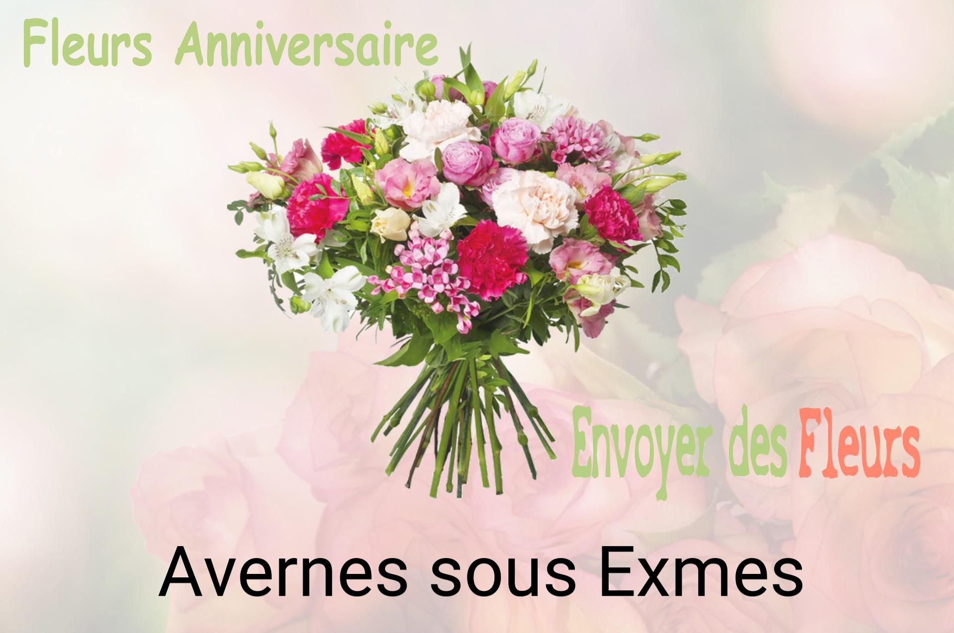 Bouquet de fleurs d’anniversaire livré à Avernes-sous-Exmes